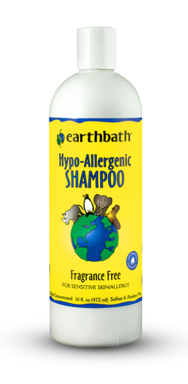 earthbath® Hypo-Allergenic Shampoo-Fragrance Free
