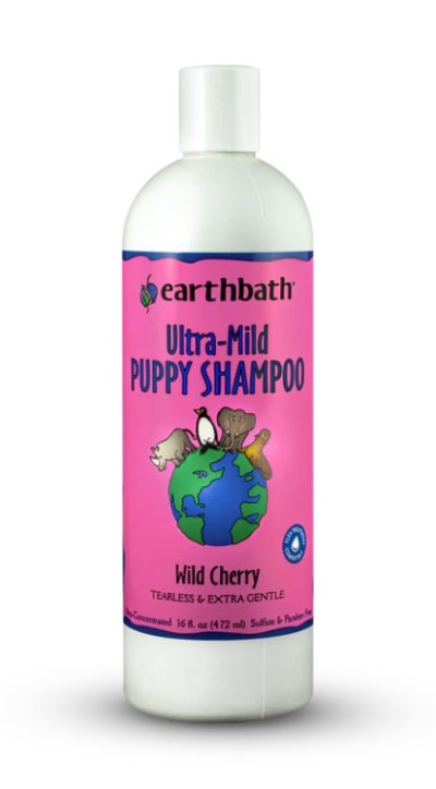 earthbath® Ultra-Mild Puppy Shampoo-Wild Cherry