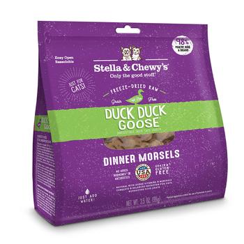 Stella & Chewy's Duck Duck Goose Frozen Raw Dinner Morsels for Cats