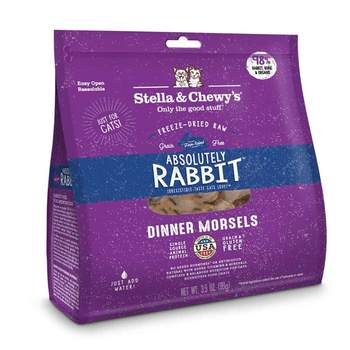 Stella & Chewy's Absolutely Rabbit Frozen Raw Dinner Morsels for Cats
