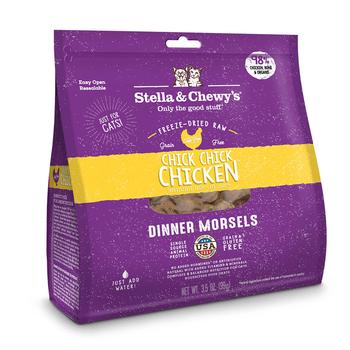 Stella & Chewy's Chick Chick Chicken Frozen Raw Dinner Morsels for Cats