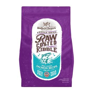 Stella & Chewy's Raw Coated Kibble Wild-Caught Salmon Recipe for Cats