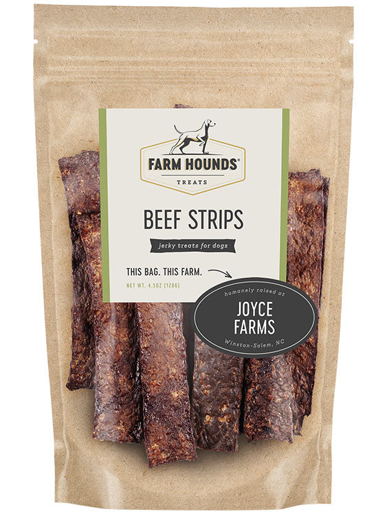 Farm Hounds Beef Strips Jerky Treats for Dogs