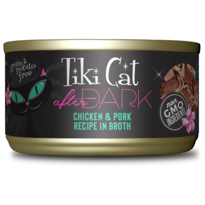 Tiki Cat® After Dark™ Chicken & Pork Recipe in Broth