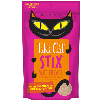 Tiki Cat® Stix™ Wet Treats for Cats-Chicken