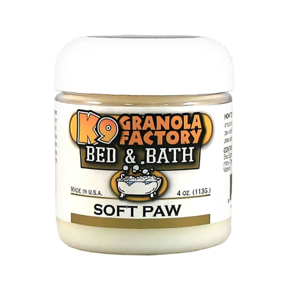 K9 Granola Factory Bed & Bath Soft Paw Repair Treatment for Dogs-Oatmeal Honey Almond