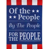 Evergreen For the People Garden Flag