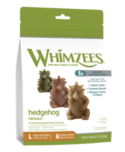 WHIMZEES® Hedgehog All Natural Daily Dental Chew for Dogs