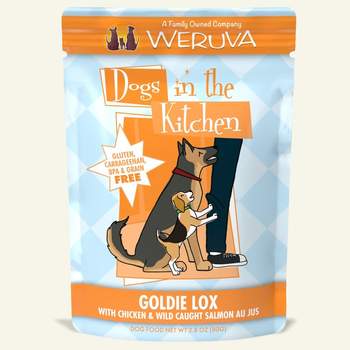 Weruva Dogs in the Kitchen Goldie Lox with Chicken & Wild Caught Salmon Au Jus for Dogs