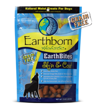 Earthborn Holistic® EarthBites™ Skin & Coat Dog Treats