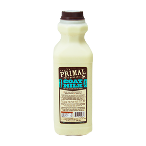 Primal Frozen Goat Milk for Dogs and Cats