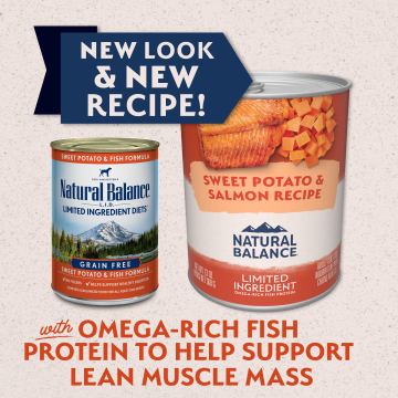 Natural Balance L.I.D. Limited Ingredient Diets® Grain Free Sweet Potato & Salmon Recipe Canned Dog Food