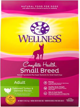 Wellness Complete Health Small Breed Turkey & Oatmeal Dog Food