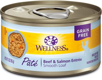 Wellness Complete Health Pâté Beef & Salmon Recipe Cat Food