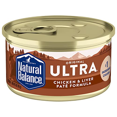 Natural Balance Ultra Premium Chicken & Liver Paté Canned Cat Formula