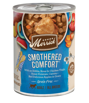 Merrick Grain Free Smothered Comfort in Gravy Canned Dog Food