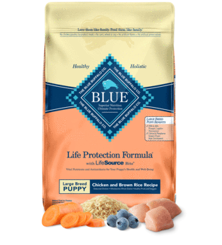 Blue Buffalo Life Protection Formula Large Breed Puppy Chicken & Brown Rice Recipe for Dogs