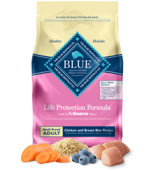 Blue Buffalo Life Protection Formula Adult Small Breed Chicken & Brown Rice Recipe for Dogs