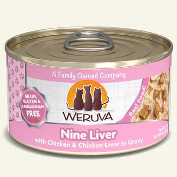 Weruva Nine Liver with Chicken & Chicken Liver in Gravy for Cats