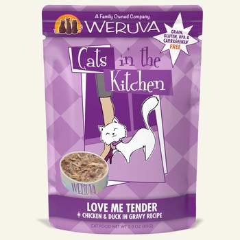 Weruva Cats in the Kitchen Love Me Tender Chicken & Duck in Gravy for Cats