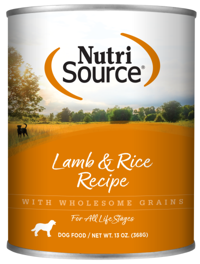 NutriSource® Lamb and Rice Recipe Dog Food