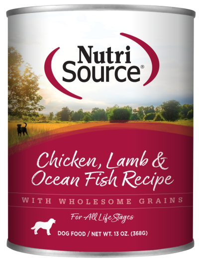 NutriSource® Chicken, Lamb & Ocean Fish Recipe Dog Food