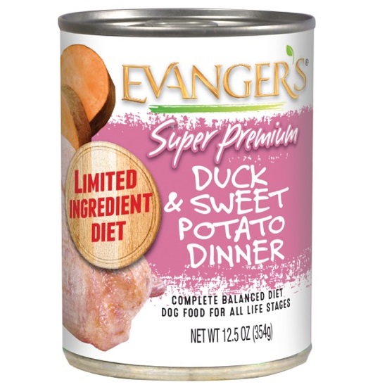 Evanger's Duck & Sweet Potato Dinner Dog Food