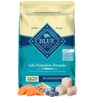 Blue Buffalo Life Protection Formula Adult Large Breed Fish & Oatmeal Recipe for Dogs