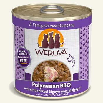Weruva Polynesian BBQ with Grilled Red Bigeye in Gravy for Cats