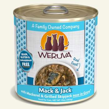 Weruva Mack and Jack With Mackerel and Grilled Skipjack in Gravy for Cats