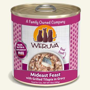 Weruva Mideast Feast with Grilled Tilapia in Gravy for Cats