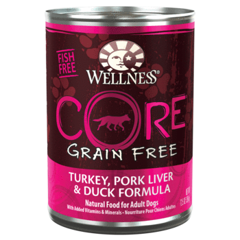 Wellness CORE Turkey, Pork Liver & Duck Formula Dog Food