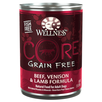 Wellness CORE Beef, Venison, & Lamb Formula Dog Food