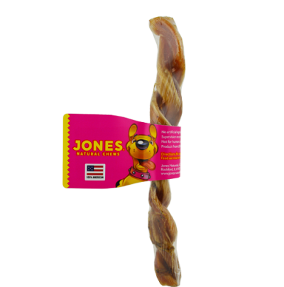 Jones Natural Chews Twister Bully Stick