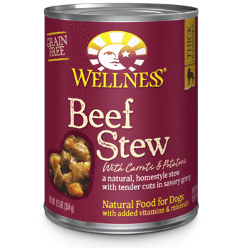 Wellness Homestyle Stew Grain Free Beef Stew with Carrots & Potatoes Dog Food