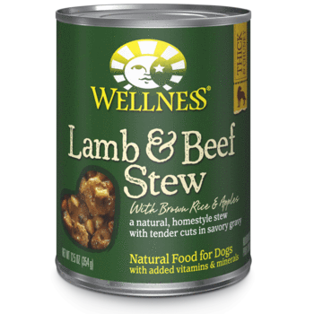 Wellness Homestyle Stew Lamb & Beef Stew with Brown Rice & Apples Dog Food