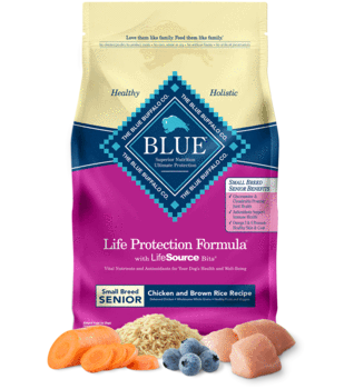 Blue Buffalo Life Protection Formula Small Breed Senior Chicken & Brown Rice Recipe for Senior Dogs
