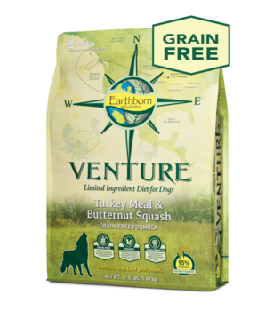 Earthborn Holistic Venture™ Turkey Meal & Butternut Squash Dry Dog Food