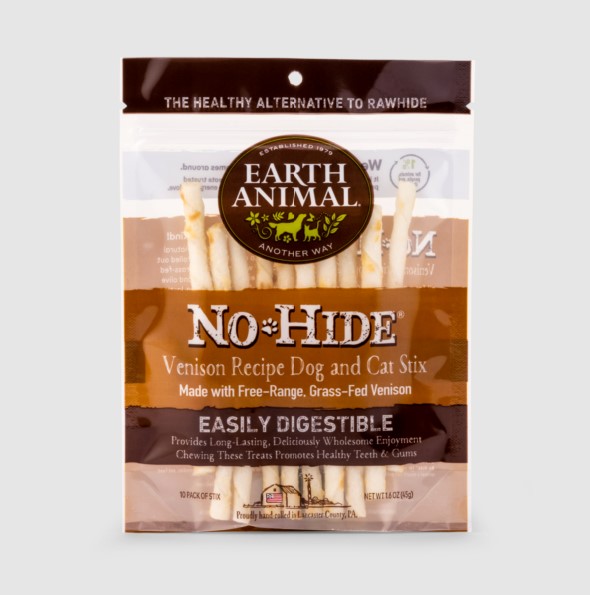 Earth Animal No-Hide® Dog and Cat STIX-Venison Recipe