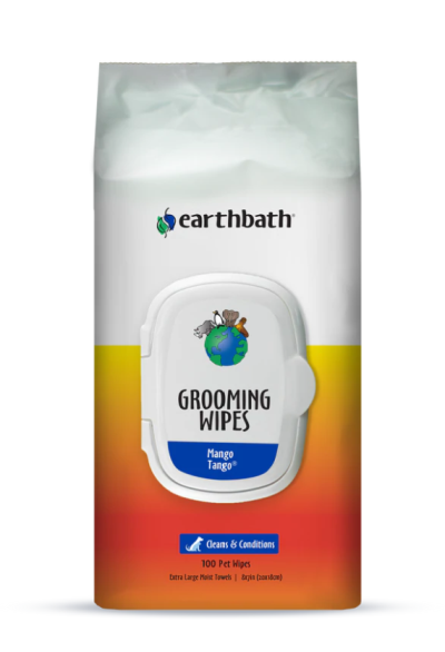 earthbath® Grooming Wipes-Mango Tango®
