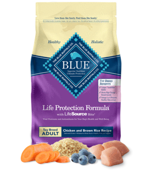 Blue Buffalo Life Protection Formula Toy Breed Adult Chicken & Brown Rice Recipe for Dogs