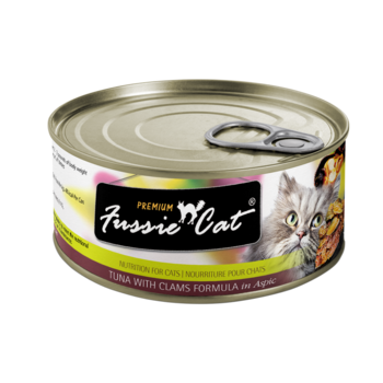 Fussie Cat Tuna with Clams Formula in Aspic