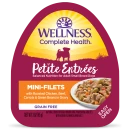 Wellness Small Breed Petite Entrées Mini-Filets With Roasted Chicken, Beef, Carrots & Green Beans in Gravy Dog Food
