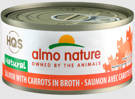 almo nature HQS Natural-Salmon with Carrots in Broth