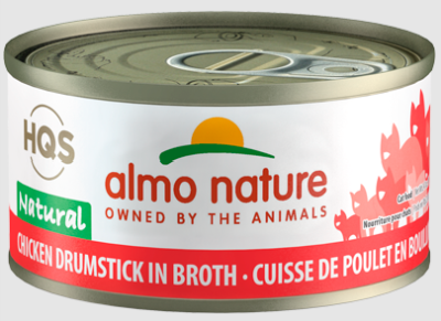 almo nature HQS Natural-Chicken Drumstick in Broth
