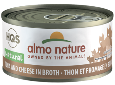 almo nature HQS Natural-Tuna and Cheese in Broth