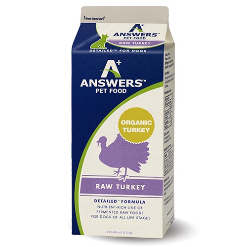 Answers Detailed™ Raw Turkey for Dogs