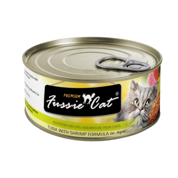 Fussie Cat Tuna with Shrimp Formula in Aspic