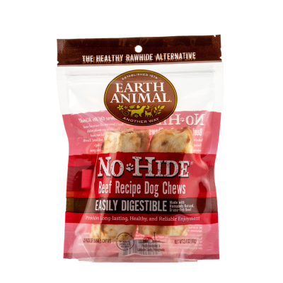 Earth Animal No-Hide® Wholesome Chews Small-Beef 2 Pack