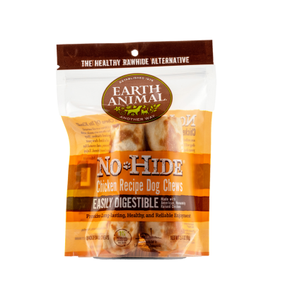 Earth Animal No-Hide® Wholesome Chews Small-Chicken 2 Pack